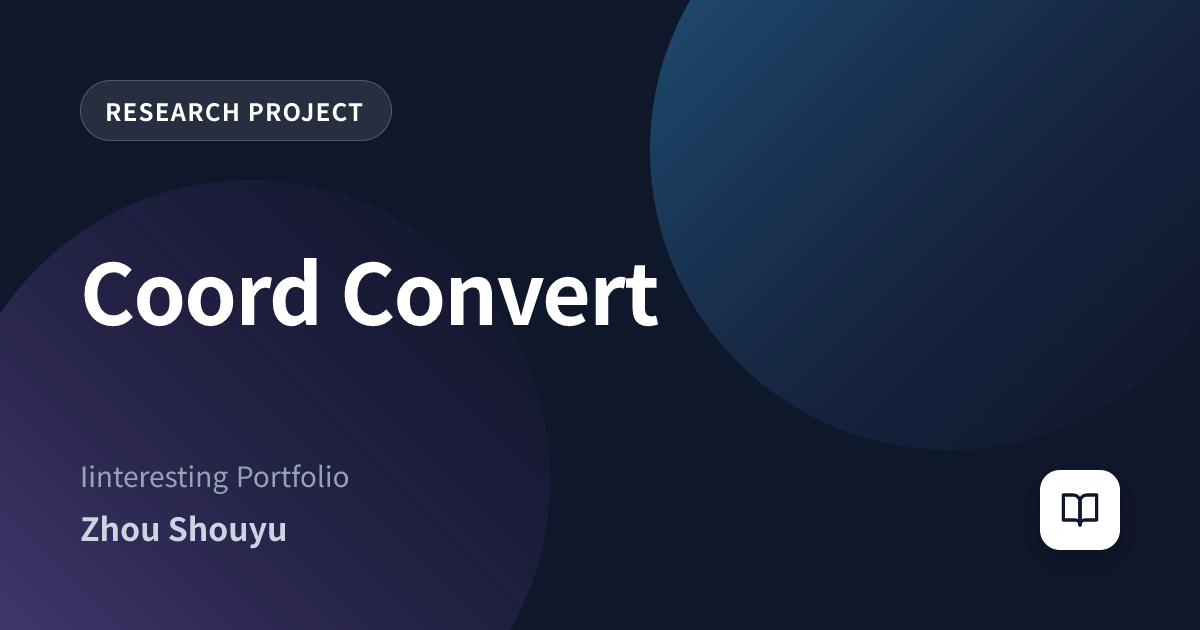 Coord Convert